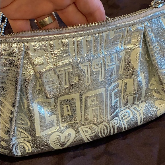 COACH SILVER BAG - Picture 2 of 7